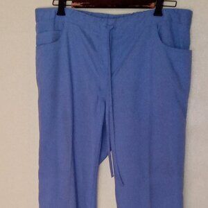Grey's Anatomy Blue L Scrub Bottom